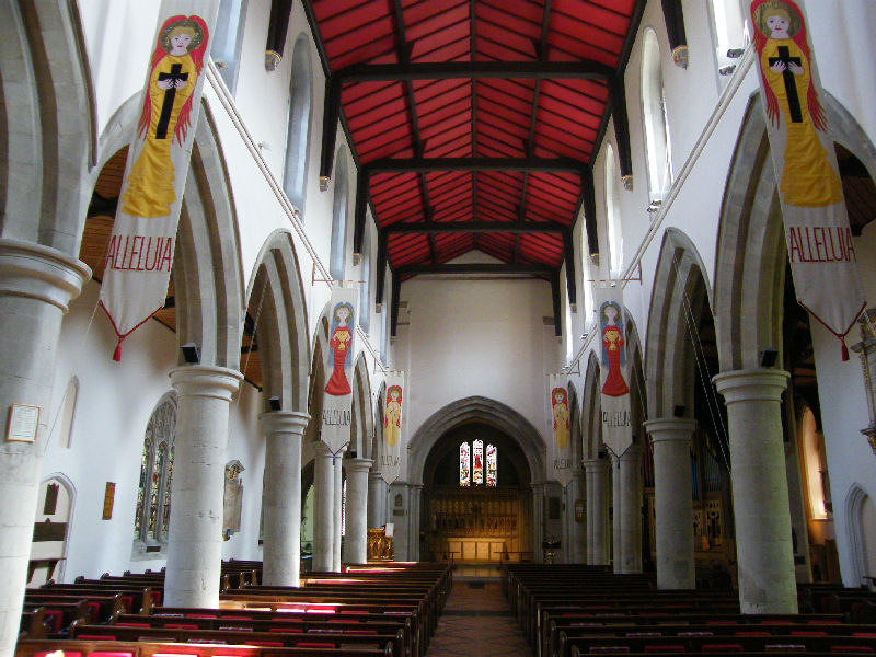 Berkhamsted St Peter Church Interior View